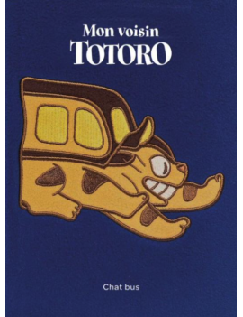 GHIBLI - Carnet Peluche - Mon Voisin Totoro - Chat Bus 1 - Culture-Pop-France