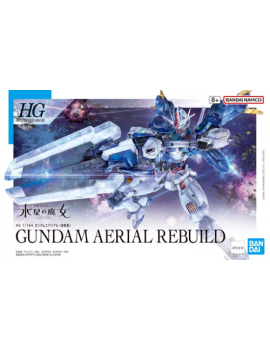 THE WITCH FROM MERCURY - Gundam Aerial Rebuild - Model Kit Bandai Model Kit 1 - Culture-Pop-France