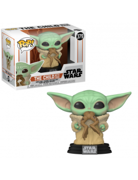 THE MANDALORIAN - POP N° 379 - The Child w/Frog REPROD Funko 1 - Culture-Pop-France