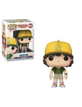 STRANGER THINGS - POP N° 804 - Dustin (At Camp) Funko 1 - Culture-Pop-France