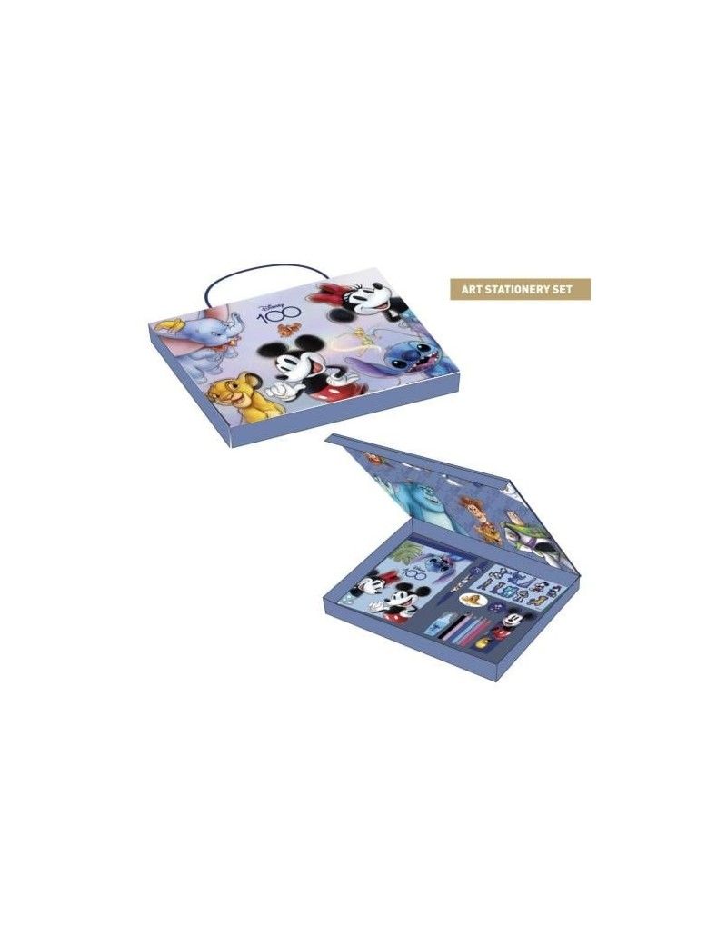 DISNEY 100 ANS - Boîte de Papeterie - 12 pc. Cerda 1 - Culture-Pop-France DISNEY 100 ANS - Boîte de Papeterie - 12 pc. Cerda 1 - Culture-Pop-France
