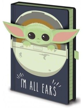 STAR WARS - I'm All Ears Crib - Notebook A5 Premium Pyramid 1 - Culture-Pop-France