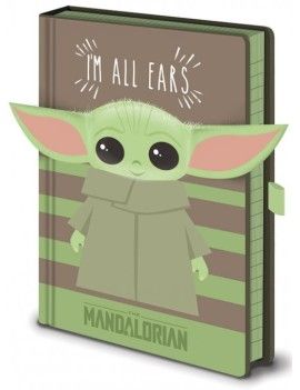 STAR WARS - I'm All Ears Green - Notebook A5 Premium Pyramid 1 - Culture-Pop-France