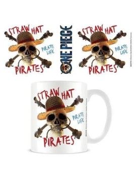 ONE PIECE LIVE ACTION - Mug - 315 ml -Embleme Pirate Chapeau de Paille Pyramid 1 - Culture-Pop-France