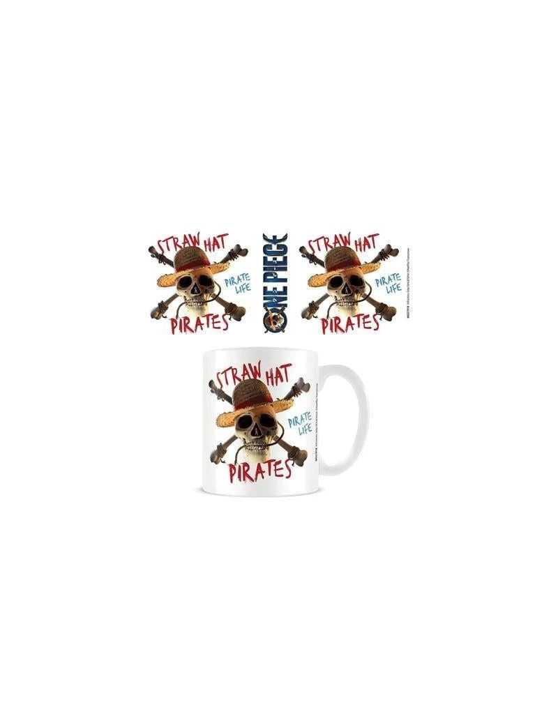 ONE PIECE LIVE ACTION - Mug - 315 ml -Embleme Pirate Chapeau de Paille Pyramid 1 - Culture-Pop-France ONE PIECE LIVE ACTION - Mug - 315 ml -Embleme Pirate Chapeau de Paille Pyramid 1 - Culture-Pop-France
