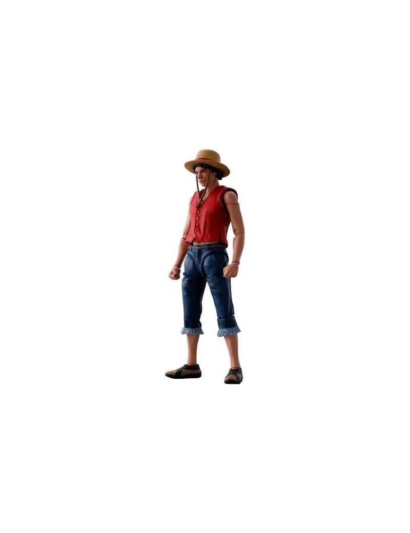 ONE PIECE NETFLIX - Monkey D.Luffy - Figurine S.H. Figuarts 14cm Bandai Tamashii Nations 1 - Culture-Pop-France ONE PIECE NETFLIX - Monkey D.Luffy - Figurine S.H. Figuarts 14cm Bandai Tamashii Nations 1 - Culture-Pop-France