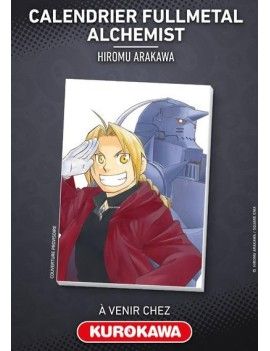 FULLMETAL ALCHEMIST - Calendrier 2024 1 - Culture-Pop-France