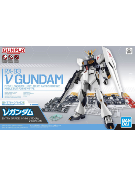 GUNDAM - Entry Grade 1/144 v Gundam - Model Kit Bandai Model Kit 1 - Culture-Pop-France