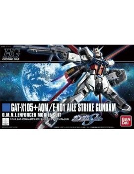 GUNDAM - Model Kit - HG 1/144 - Aile Strike Gundam - 13CM Bandai Model Kit 1 - Culture-Pop-France