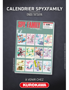 SPY X FAMILY - Calendrier 2024 1 - Culture-Pop-France
