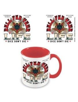 STRANGER THINGS 4 - Roll For Your Life - Mug intérieur coloré 315ml Pyramid 1 - Culture-Pop-France