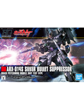 GUNDAM - HGUC 1/144 Silver Bullet Suppressor - Model Kit 13cm Bandai Model Kit 1 - Culture-Pop-France