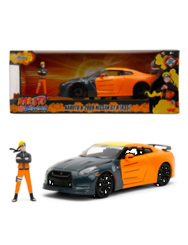 NARUTO - Naruto & 2009 Nissan GT-R (R35) - 1:24 1 - Culture-Pop-France