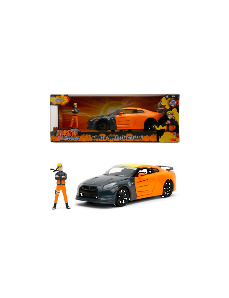 NARUTO - Naruto & 2009 Nissan GT-R (R35) - 1:24 1 - Culture-Pop-France NARUTO - Naruto & 2009 Nissan GT-R (R35) - 1:24 1 - Culture-Pop-France