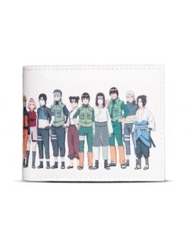 NARUTO SHIPPUDEN - Personnages - Portefeuille à 2 Volets Difuzed 1 - Culture-Pop-France