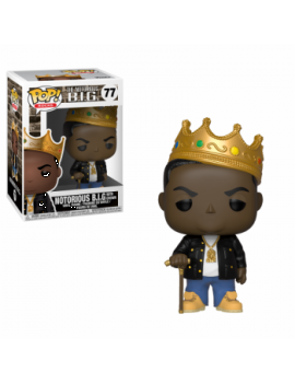 NOTORIOUS B.I.G. - POP N° 77 - Notorious B.I.G. With Crown Funko 1 - Culture-Pop-France