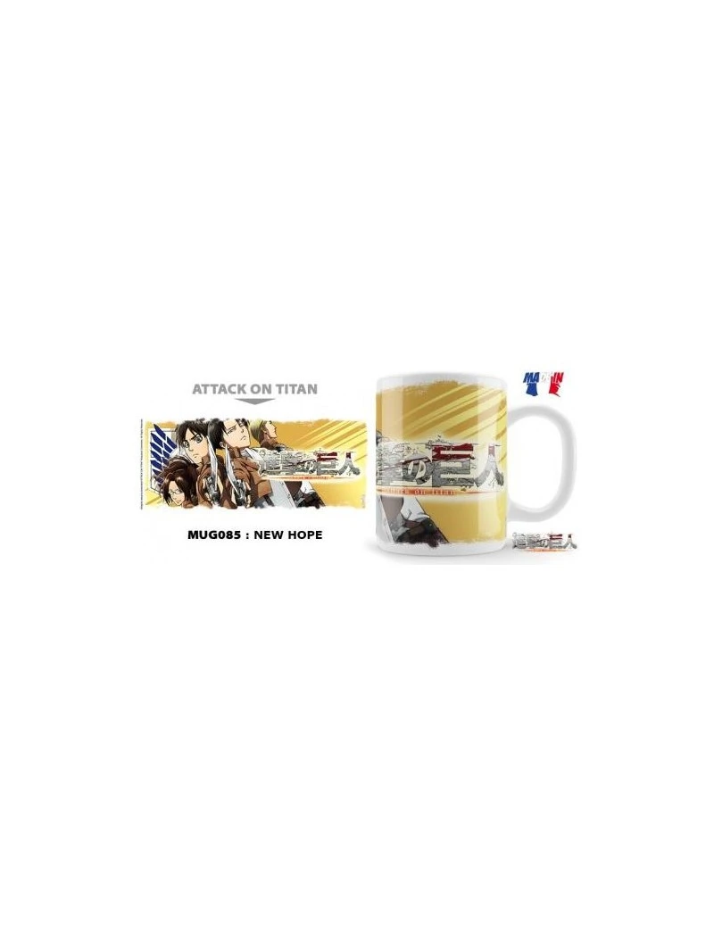 ATTACK ON TITAN - Mug 325ml - New Hope 1 - Culture-Pop-France ATTACK ON TITAN - Mug 325ml - New Hope 1 - Culture-Pop-France