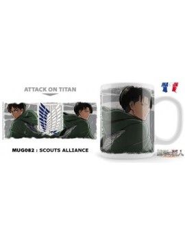 ATTACK ON TITAN - Mug 325ml - Scouts Alliance 1 - Culture-Pop-France