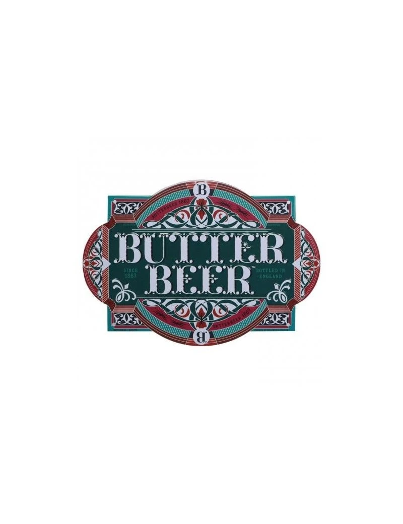 HARRY POTTER - Butter Beer - Metal Sign Fanattik 1 - Culture-Pop-France HARRY POTTER - Butter Beer - Metal Sign Fanattik 1 - Culture-Pop-France