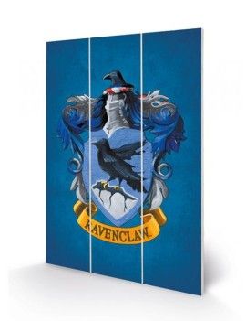 HARRY POTTER - Ravenclaw Crest - Impression sur bois 20x29.5 Pyramid 1 - Culture-Pop-France