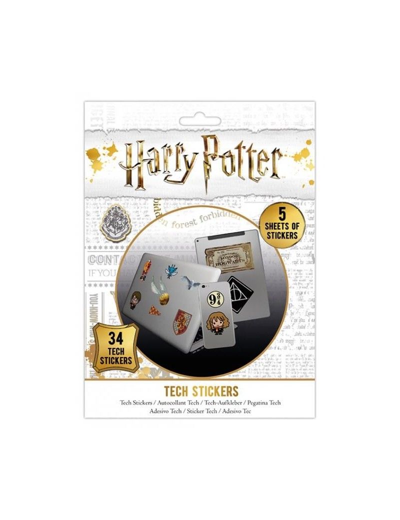 HARRY POTTER - Tech Stickers Pack - Artefacts Pyramid 1 - Culture-Pop-France HARRY POTTER - Tech Stickers Pack - Artefacts Pyramid 1 - Culture-Pop-France