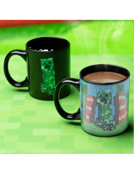 MINECRAFT - Creeper - Mug thermoréactif Paladone 1 - Culture-Pop-France