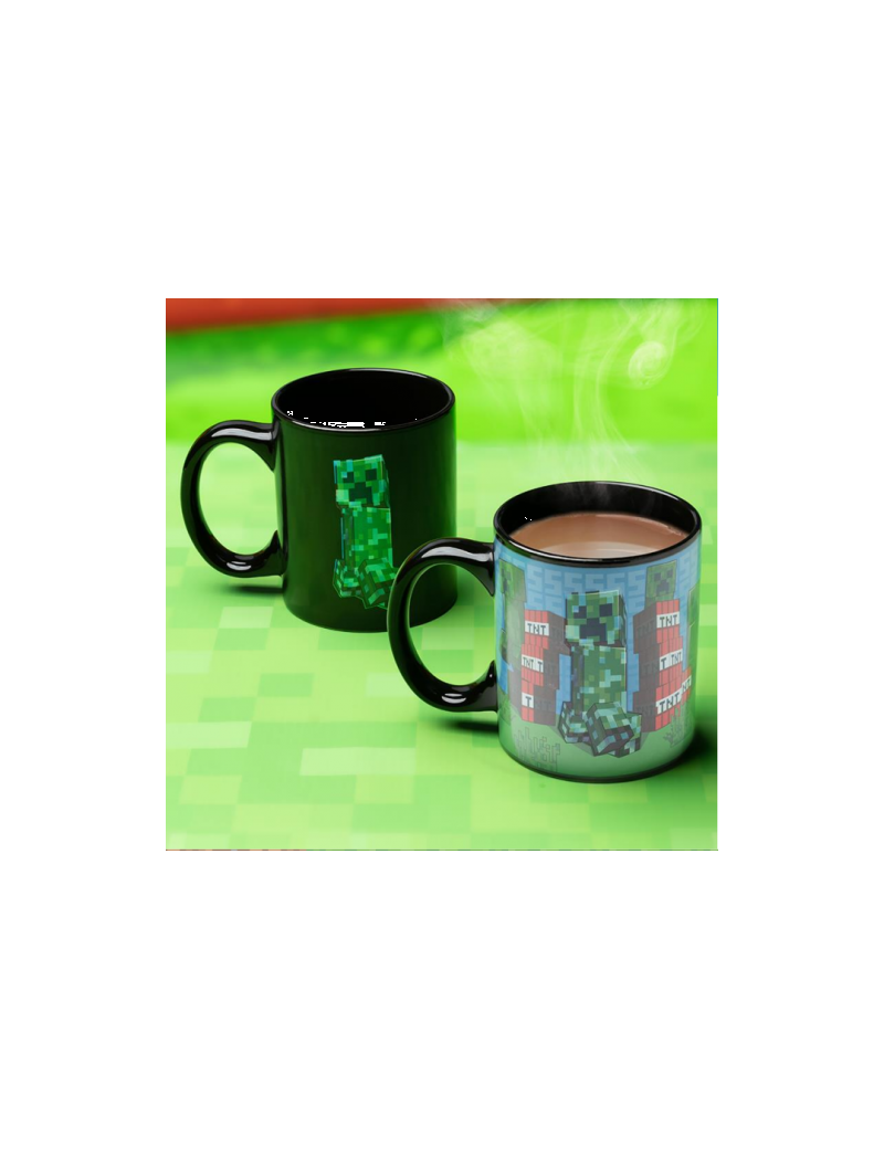 MINECRAFT - Creeper - Mug thermoréactif Paladone 1 - Culture-Pop-France MINECRAFT - Creeper - Mug thermoréactif Paladone 1 - Culture-Pop-France