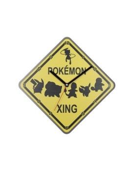 POKEMON - Road Sign - Horloge Murale Métal 1 - Culture-Pop-France