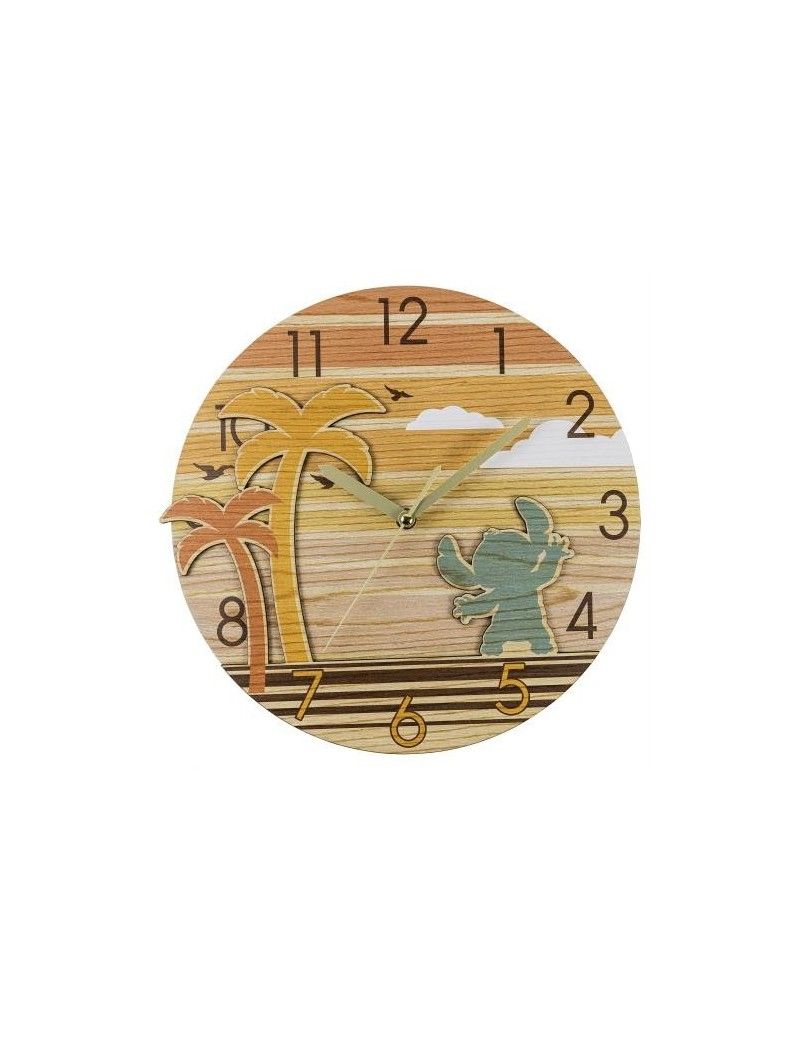 STITCH - Sunset - Horloge Murale Métal 1 - Culture-Pop-France STITCH - Sunset - Horloge Murale Métal 1 - Culture-Pop-France