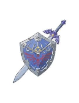 ZELDA - Shield & Sword - Horloge Murale Métal 1 - Culture-Pop-France