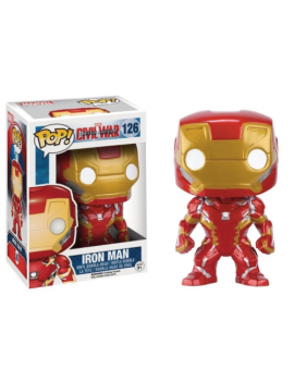 MARVEL CIVIL WARS - POP N° 126 - Iron Man Funko 1 - Culture-Pop-France
