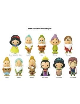 DISNEY - Blanche-Neige - 3D Foam Bag Clip (Display 24 Pcs) Monogram 1 - Culture-Pop-France