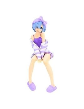 RE ZERO - Rem "Room Wear Purple" - Statuette PVC Noodle Stopper 14cm Furyu 1 - Culture-Pop-France