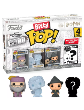 HARRY POTTER - Bitty Pop 4 Pack 2.5cm - Dumbledore Funko 1 - Culture-Pop-France