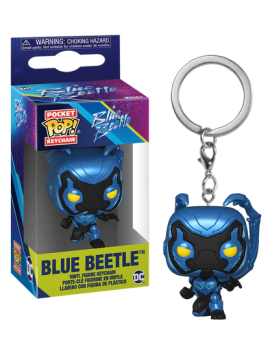 BLUE BEETLE - Pocket Pop Keychains - Blue Beetle Funko 1 - Culture-Pop-France