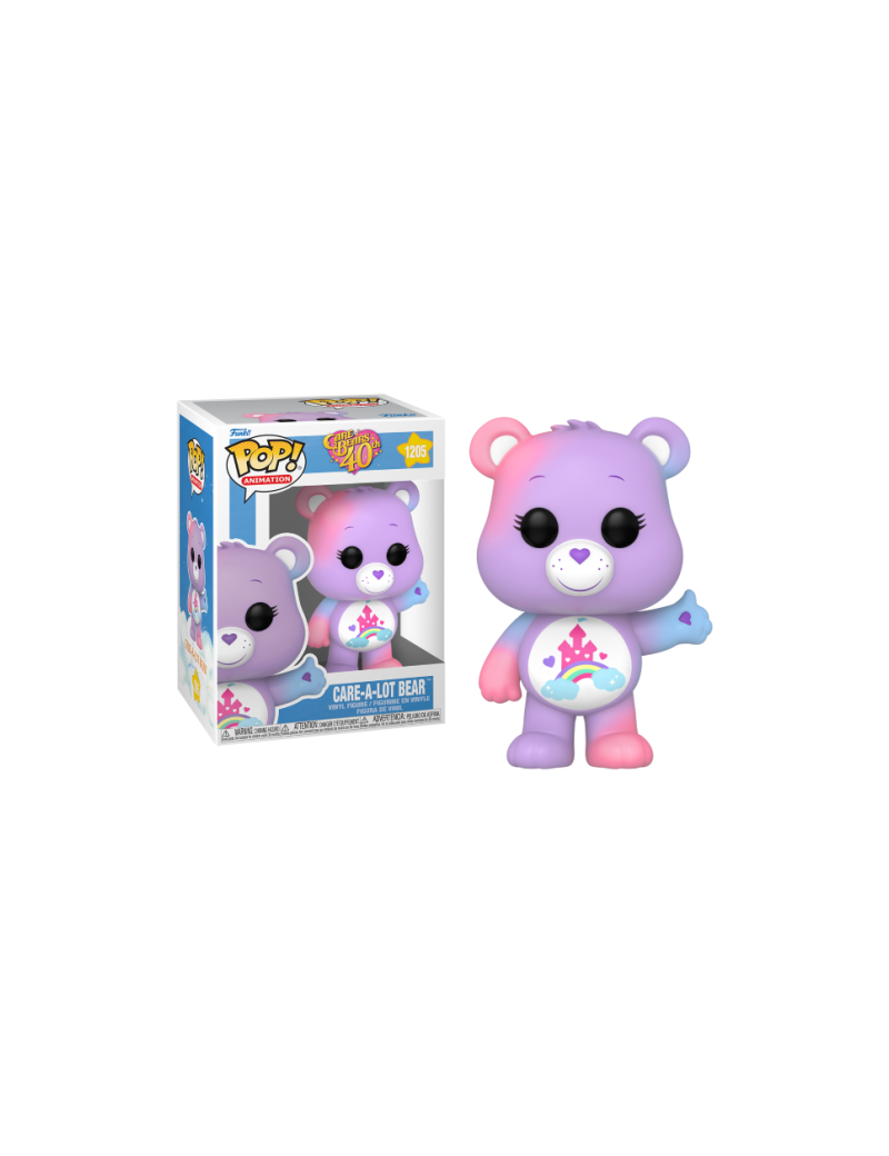 BISOUNOURS - POP N° 1205 - 40ème Ann. - Care-a-Lot Bear w/ (TRL)(GL)CH Funko 1 - Culture-Pop-France BISOUNOURS - POP N° 1205 - 40ème Ann. - Care-a-Lot Bear w/ (TRL)(GL)CH Funko 1 - Culture-Pop-France