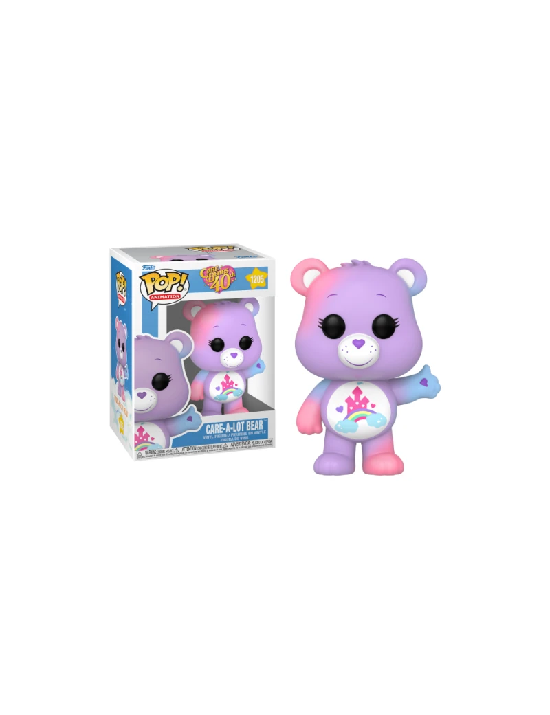 BISOUNOURS - POP N° 1205 - 40ème Ann. - Care-a-Lot Bear w/ (TRL)(GL)CH Funko 1 - Culture-Pop-France BISOUNOURS - POP N° 1205 - 40ème Ann. - Care-a-Lot Bear w/ (TRL)(GL)CH Funko 1 - Culture-Pop-France