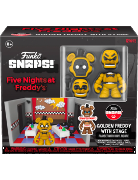 FNAF - Stage w/ Freddy (GD) - Snap Playset Funko Funko 1 - Culture-Pop-France