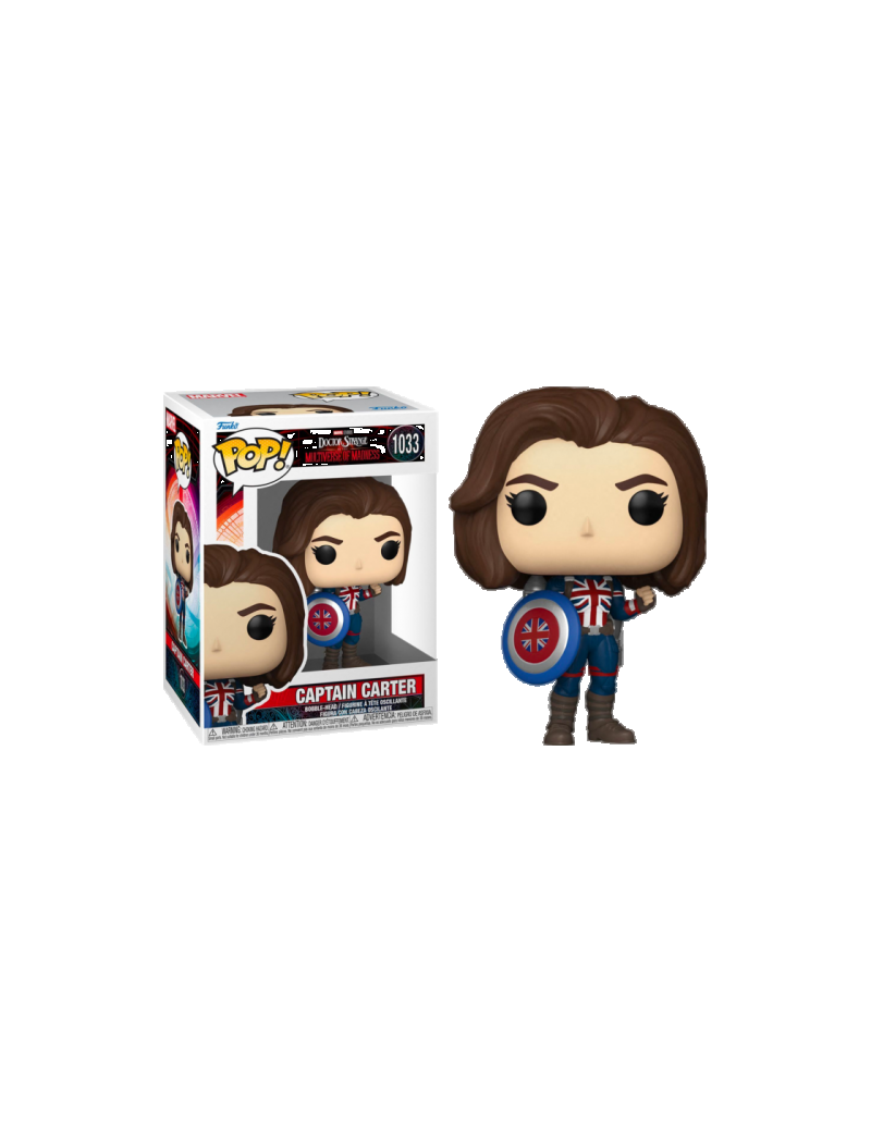 DOCTOR STRANGE 2 - POP N° 1033 - Captain Carter Funko 1 - Culture-Pop-France DOCTOR STRANGE 2 - POP N° 1033 - Captain Carter Funko 1 - Culture-Pop-France