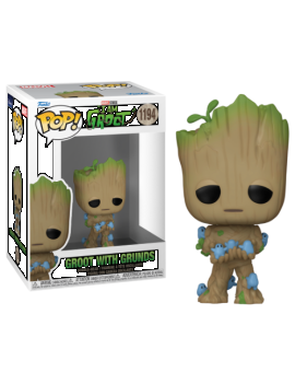 I AM GROOT - POP N° 1194 - Groot with Grunds Funko 1 - Culture-Pop-France