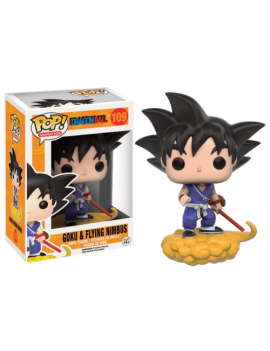 DRAGON BALL Z - POP N° 109 - Goku and Flying Nimbus *R Funko 1 - Culture-Pop-France