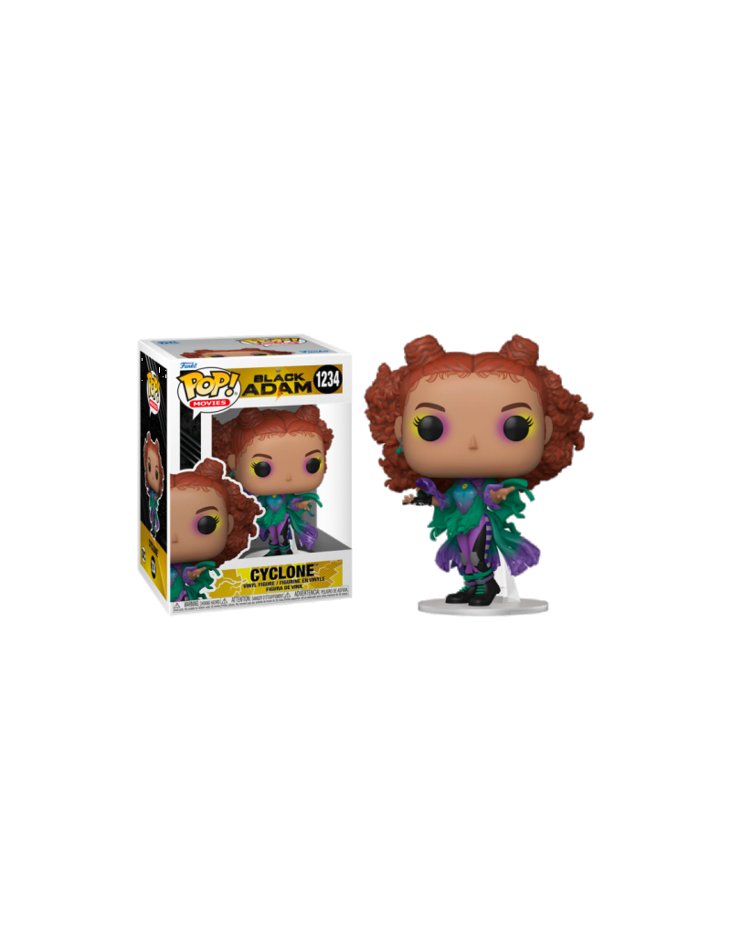 BLACK ADAM - POP N° 1234 - Black Adam - Cyclone Funko 1 - Culture-Pop-France BLACK ADAM - POP N° 1234 - Black Adam - Cyclone Funko 1 - Culture-Pop-France