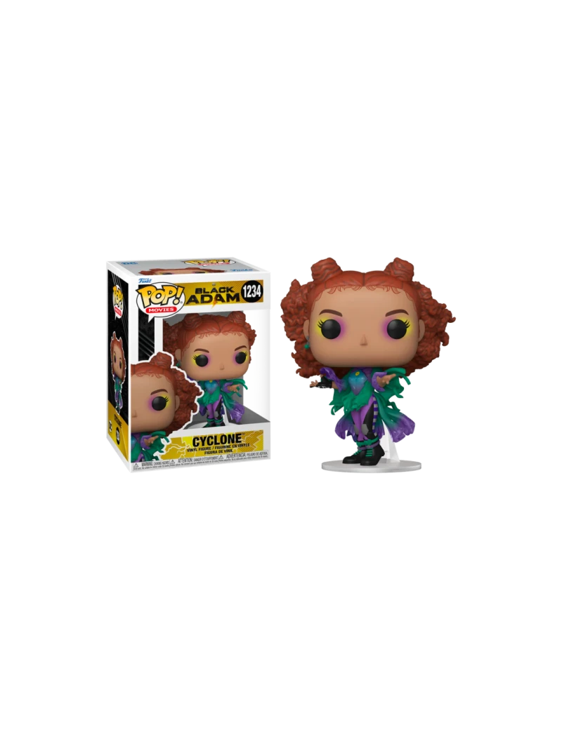 BLACK ADAM - POP N° 1234 - Black Adam - Cyclone Funko 1 - Culture-Pop-France BLACK ADAM - POP N° 1234 - Black Adam - Cyclone Funko 1 - Culture-Pop-France