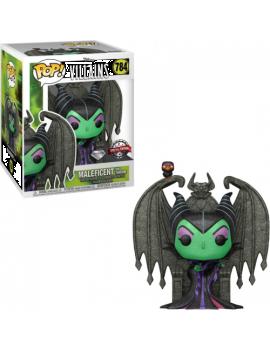DISNEY - POP DLX 6'' N° 784 - Maleficent on Throne DIAMOND Glit. SE Funko 1 - Culture-Pop-France