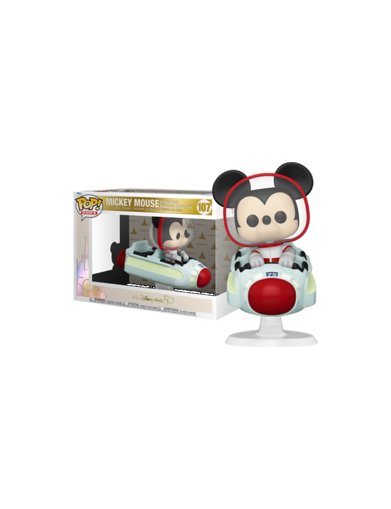 DISNEY - Pop Ride Super DLX N° 107 - 50th Ann. - Mickey Space Mountain Funko 1 - Culture-Pop-France DISNEY - Pop Ride Super DLX N° 107 - 50th Ann. - Mickey Space Mountain Funko 1 - Culture-Pop-France