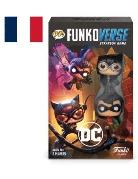 DC COMICS - Funkoverse 101 2-Pack - Expandalone Catwoman 'FRENCH' Funko 1 - Culture-Pop-France