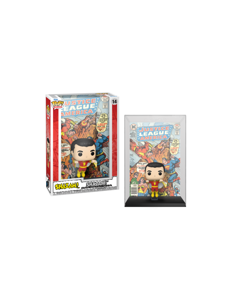 DC COMICS - POP Comic Cover N° 14 - Shazam Funko 1 - Culture-Pop-France DC COMICS - POP Comic Cover N° 14 - Shazam Funko 1 - Culture-Pop-France