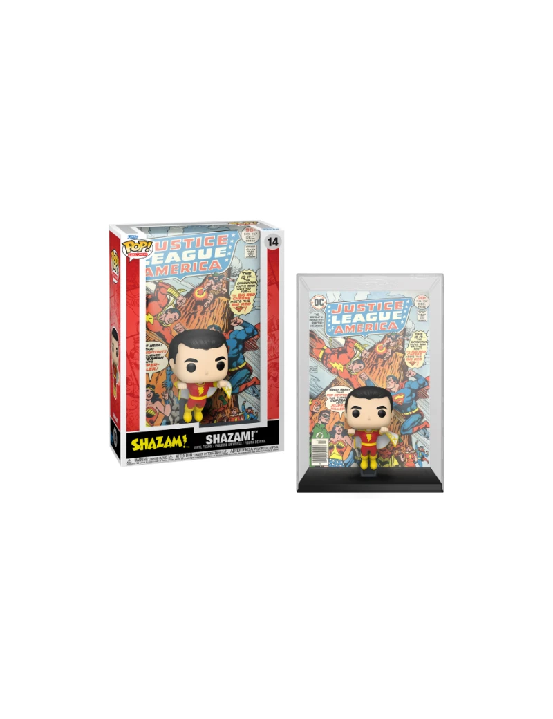 DC COMICS - POP Comic Cover N° 14 - Shazam Funko 1 - Culture-Pop-France DC COMICS - POP Comic Cover N° 14 - Shazam Funko 1 - Culture-Pop-France