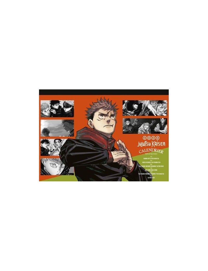 Calendrier photo 30x43cm format A3 Jujutsu Kaisen