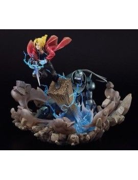 FULL METAL ALCHEMIST - Edward Elric & Alphonse Elric - Statuette 58cm Goodsmile 1 - Culture-Pop-France